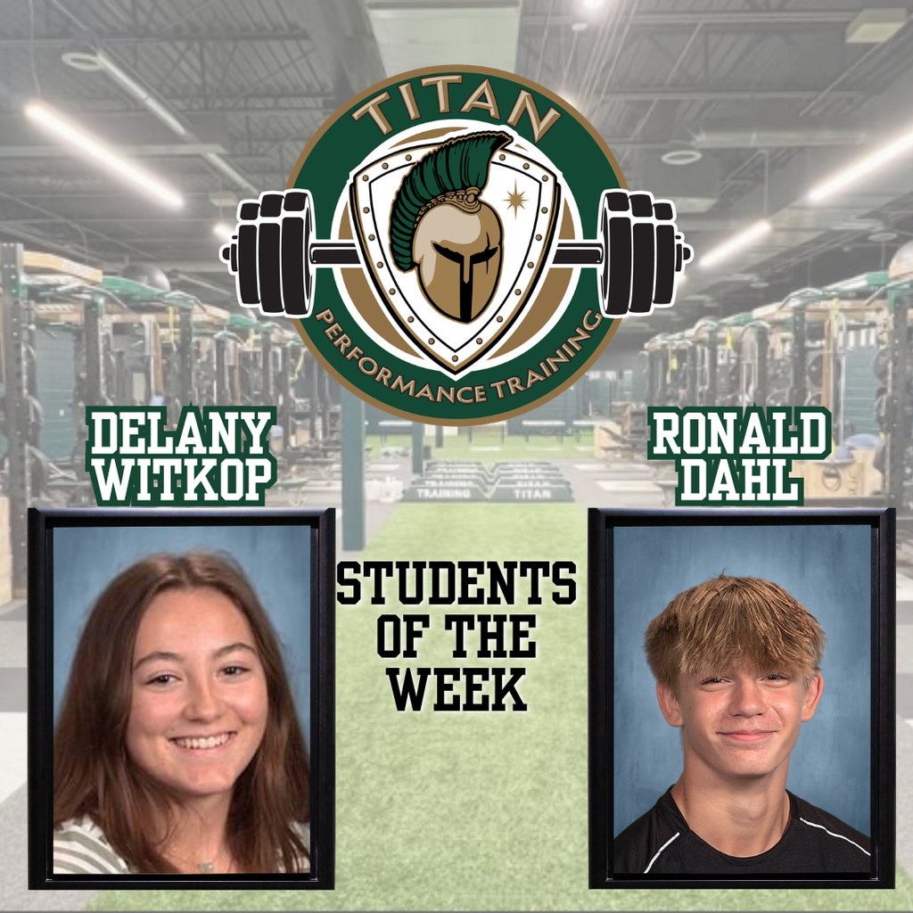 TCWSHTitans's tweet photo. Congrats to our May 1st Titan Performance Training students of the week! https://t.co/PJXkOt1MrR
