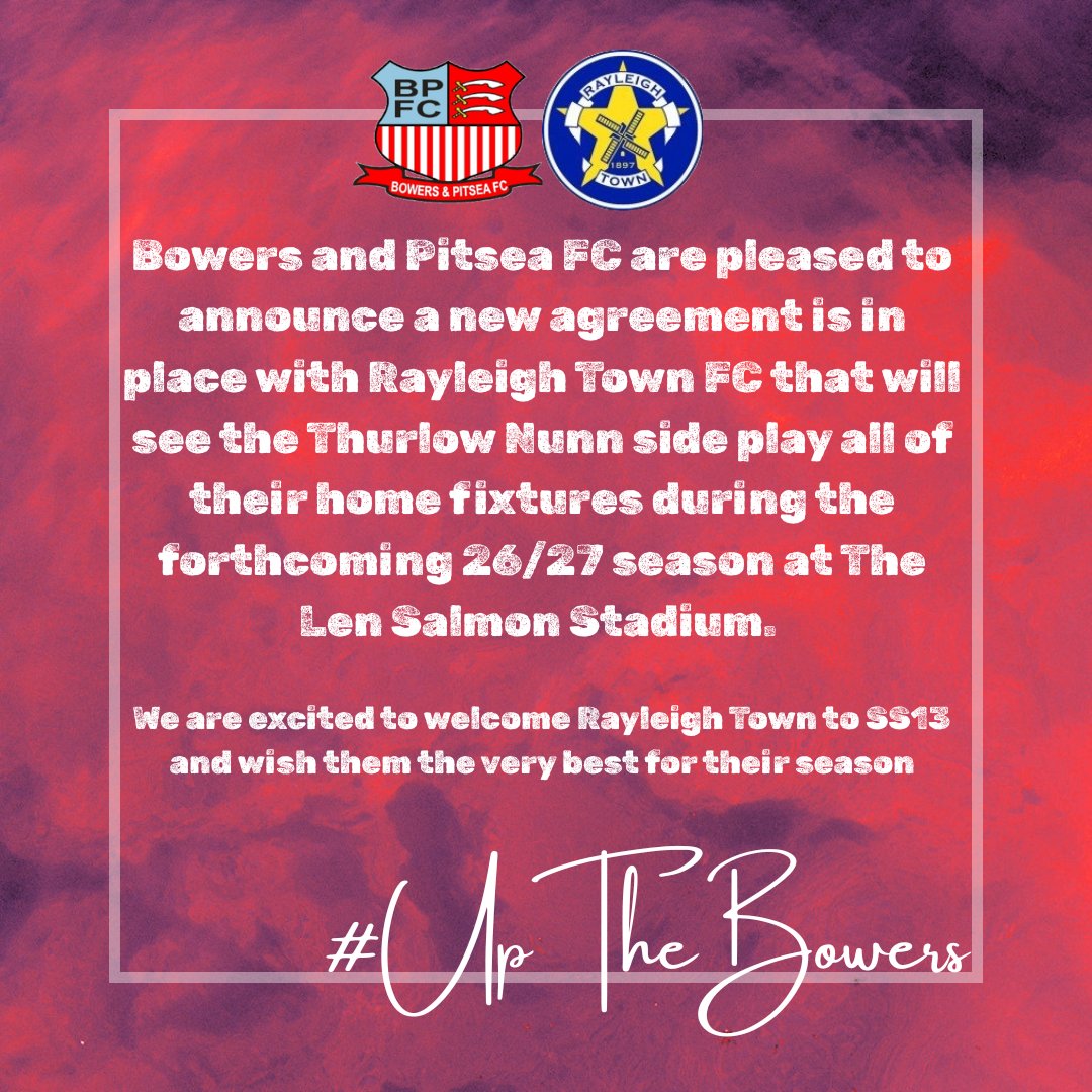 Bowers & Pitsea FC tweet media