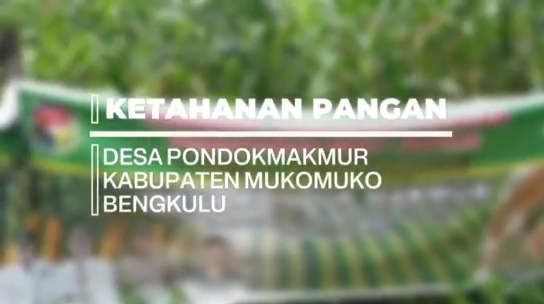 Ds Pondok Makmur, Kab Mukomuko, Bengkulu membuat langkah nyata menjaga ketersediaan pangan dan memperkuat ekonomi desa.
Bersama Desa Mampu. Bersama Pangan Terjaga
<a href="/YandriSusanto/">Yandri Susanto</a>
@ARizaPatria
<a href="/KemensetnegRI/">Sekretariat Negara</a>
#KementerianDesaPDT
#BPSDMKementerianDesaPDT
#KerjaPendampingDesaBerdampak