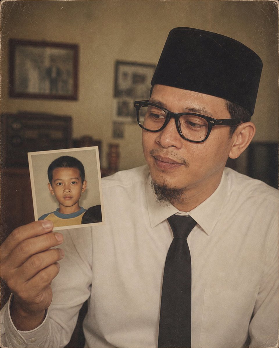 Hai masa kecilku, menjelang 40 mungkin sebagian mimpimu sudah tercapai, yg lain Allah ganti yg lebih baik. Sebagian lain, sedang diusahakan.

Tapi percayalah, semua yg kita lewati sampai hari ini harus disyukuri.

teruslah bermimpi dan berjalan!