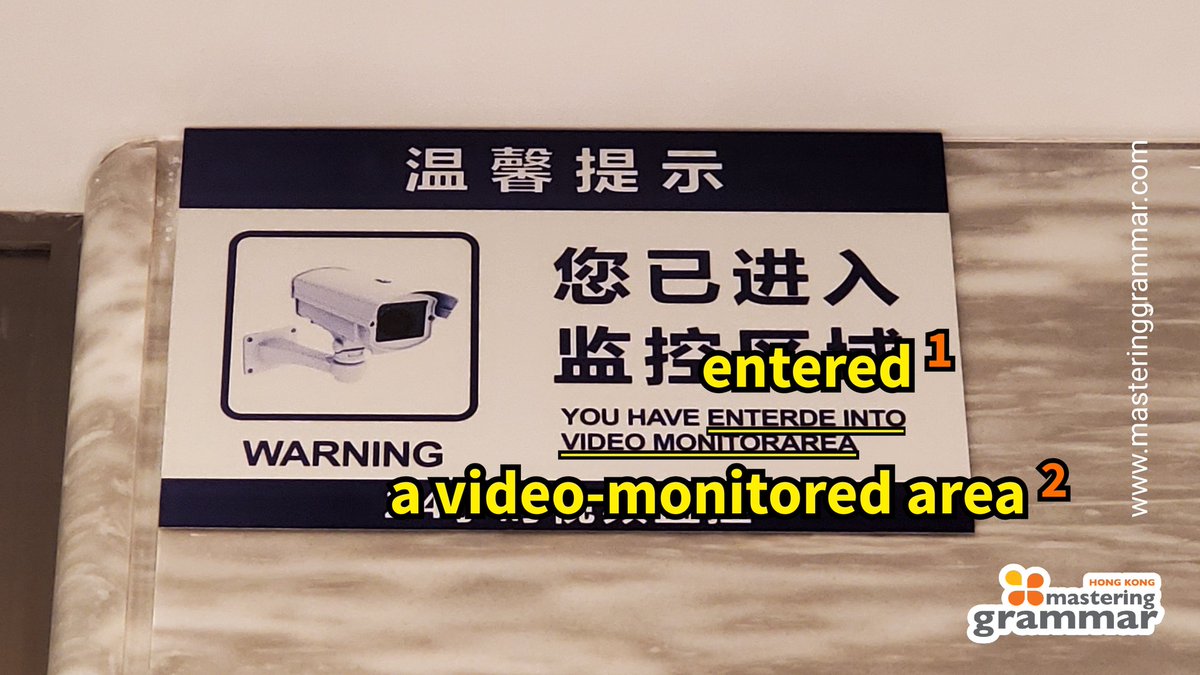 MasterGrammarHK's tweet photo. ✅️ enter an area
✅️ go into an area
❌️ enter into an area

🔗 Read more: https://t.co/N9n35fQF4H

#proofreading #grammar https://t.co/f1cwZd27bd