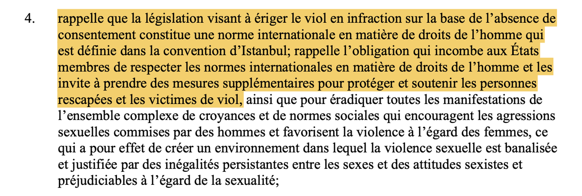 Sur la définition du viol, Bardella a voté contre la reconnaissance du viol fondée sur l’absence de consentement comme norme internationale inscrite dans la Convention d’Istanbul et pour des mesures supplémentaires protégeant les victimes. 

C’était l’essence même de ce texte.