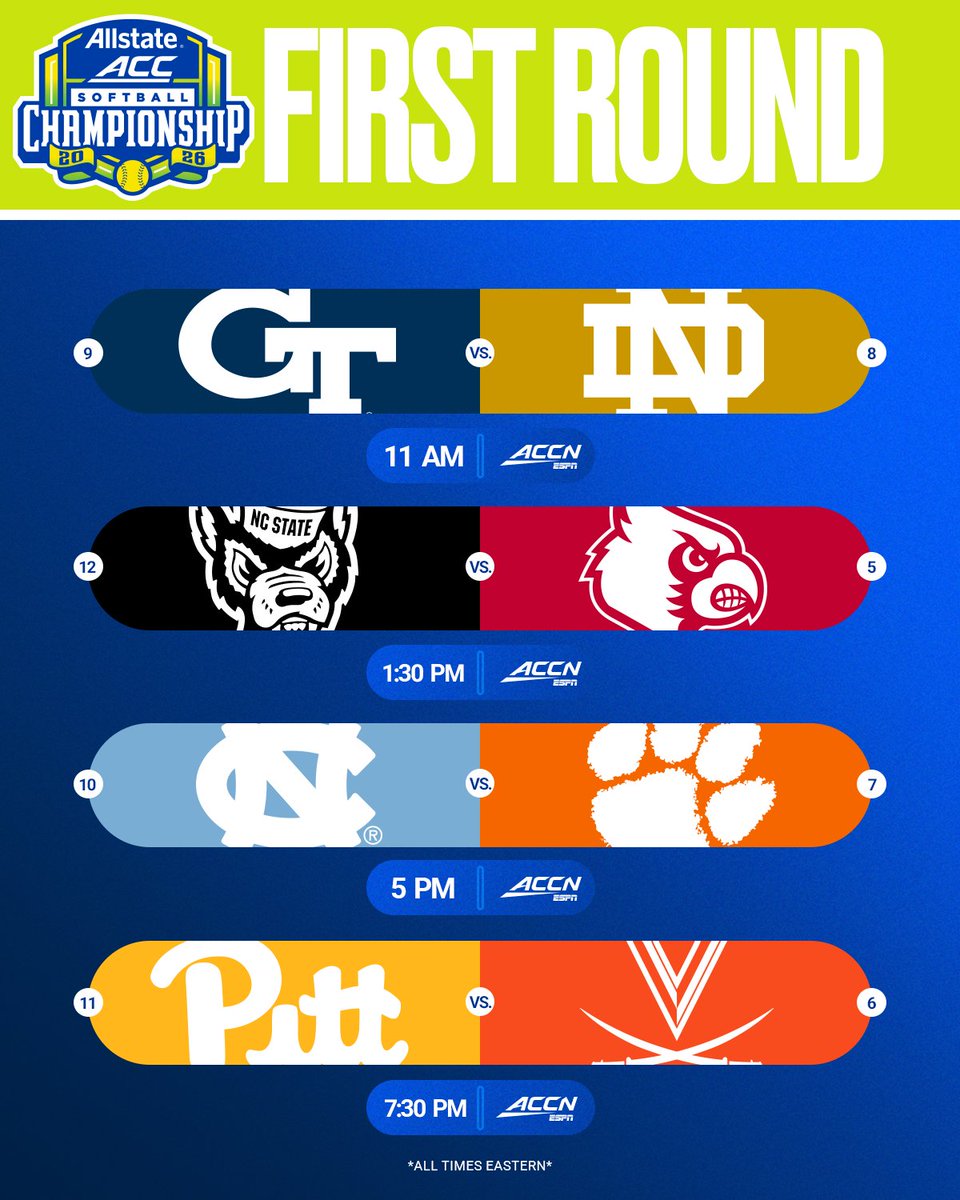 The ACC tweet media