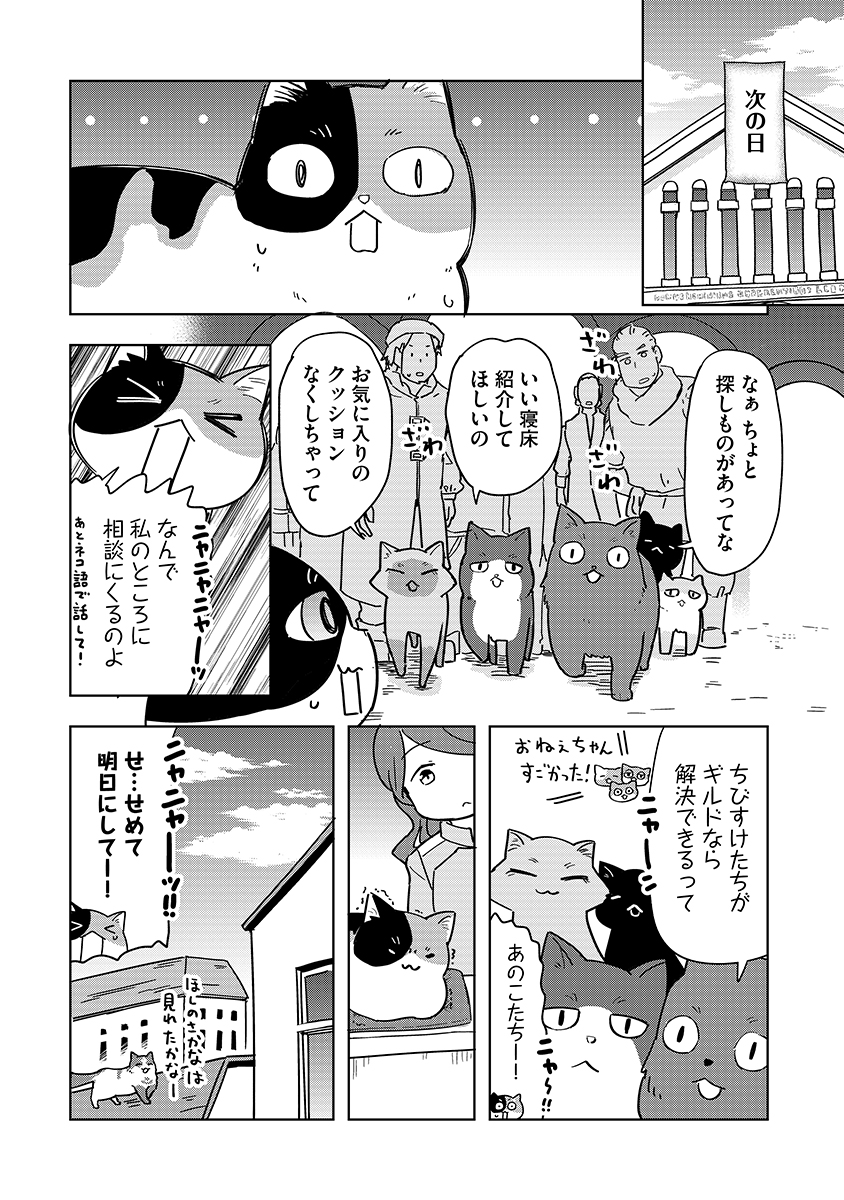 三毛猫のギルド(5/5) 次に告知があります 