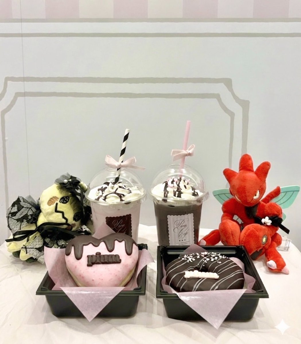 baketya_'s tweet photo. piumカフェ可愛かった🎀🤍

#piumcafe https://t.co/2BojYdOfcR
