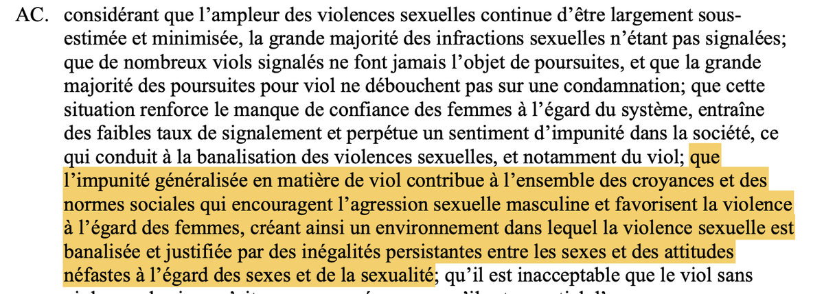 Bellamy a voté contre la reconnaissance du rôle de l’impunité dans la culture du viol, et Bardella s’est abstenu.

99% des viols restent impunis. Ils exigent l’impunité zéro pour les délinquants, mais pas pour les agresseurs sexuels  ?