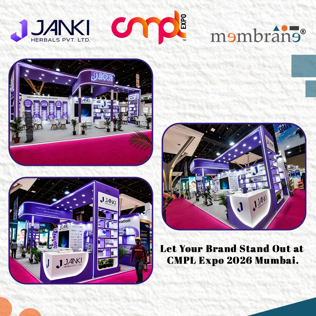 MembraneDecors's tweet photo. Membrane Decors proudly delivered another successful exhibition stand at CMPL Expo Mumbai 2026. Creating impactful spaces that help brands stand out at every event. ✨

#MembraneDecors #CMPLExpo #Mumbai2026 #ExhibitionStand #ExpoDesign #TradeShow #BoothDesign #EventBranding https://t.co/pL2gH1E41s