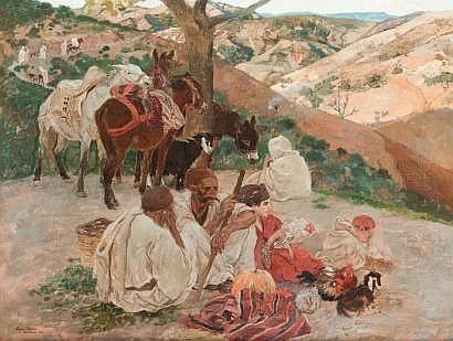 ericthomex's tweet photo. "En Kabylie" 😍🇩🇿
Par Léon Carre (1878-1942) https://t.co/AYkHRS22lB