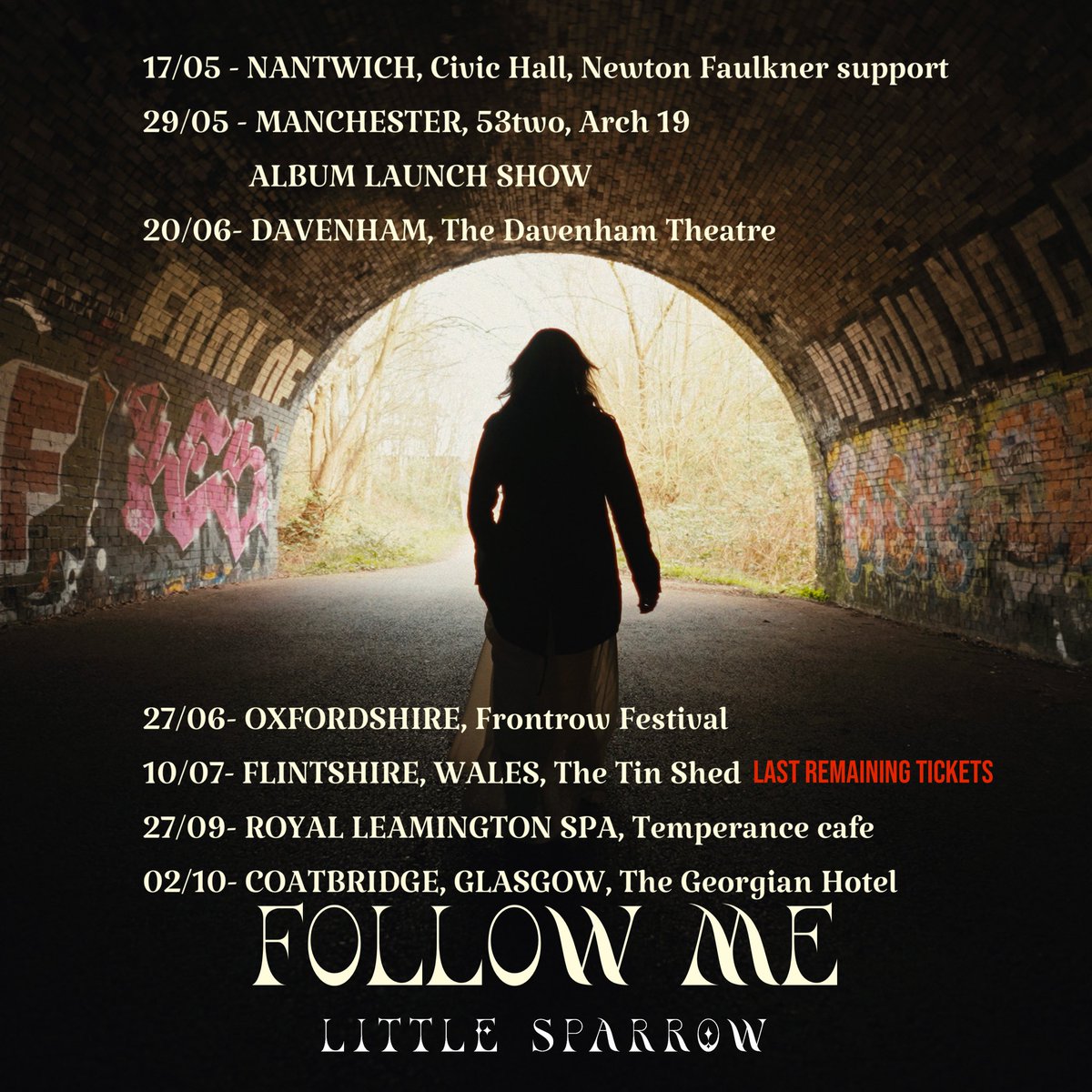 uklittlesparrow's tweet image. Live shows!! Grab your tickets now! 

#gigs #northwest #littlesparrow #music