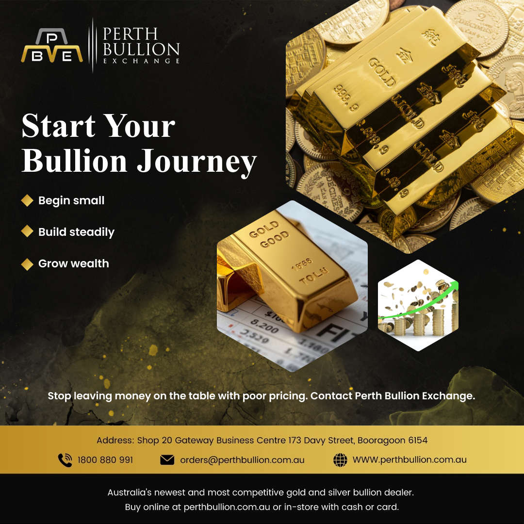 PerthBullion's tweet photo. Ready to Start Investing in Gold and Silver Today?

You don’t have to wait.
You don’t have to overthink things.
Making that first step…even if it’s small.

Start today with Perth Bullion Exchange.
Start here: https://t.co/ca6qq8LVfp

#PerthBullionExchange #GoldInvestment #Silver https://t.co/Z7yxubZL8Y