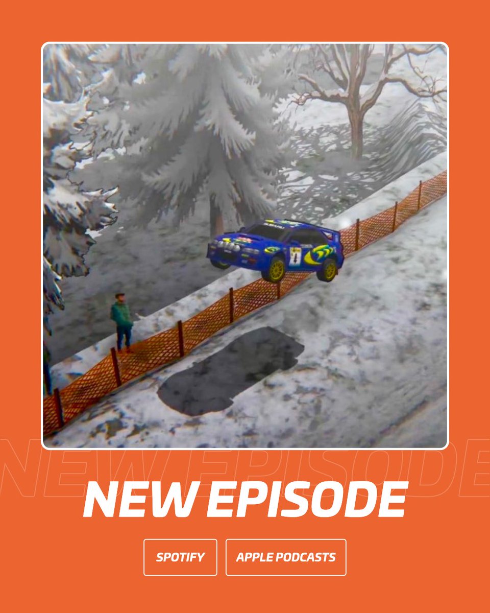 GravelNotes's tweet photo. 🚨 New Episode 

Who doesn’t love a rally nostalgia hit in the form of a computer game? 🚗

🎮 Expert gaming journalist  @Tomhlord the excellent team at @TraxionGG joins Gravel Notes for a chat about the hit indie rally game Super Woden Rally Edge - produced by @ViJuDaGD 

#wrc https://t.co/symUzyr8Z9