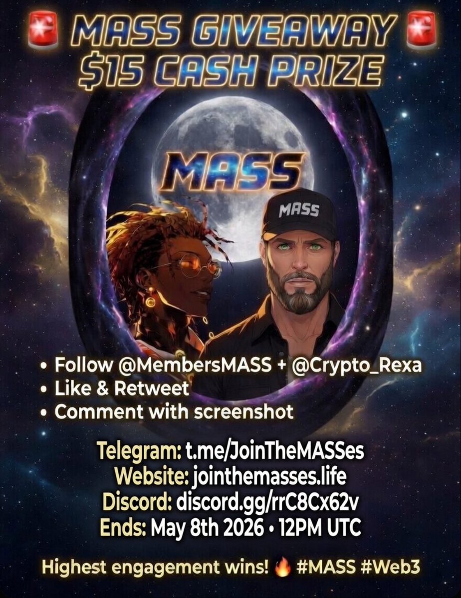 t.me/JoinTheMASSes
discord.gg/rrC8Cx62v
Jointhemasses.life