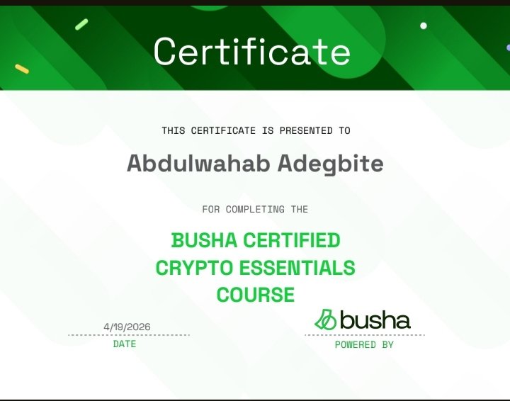 IamTiredCitizen's tweet photo. Thank you @getBusha π π€
#LearnCryptoNovember https://t.co/qHfufvZNQv