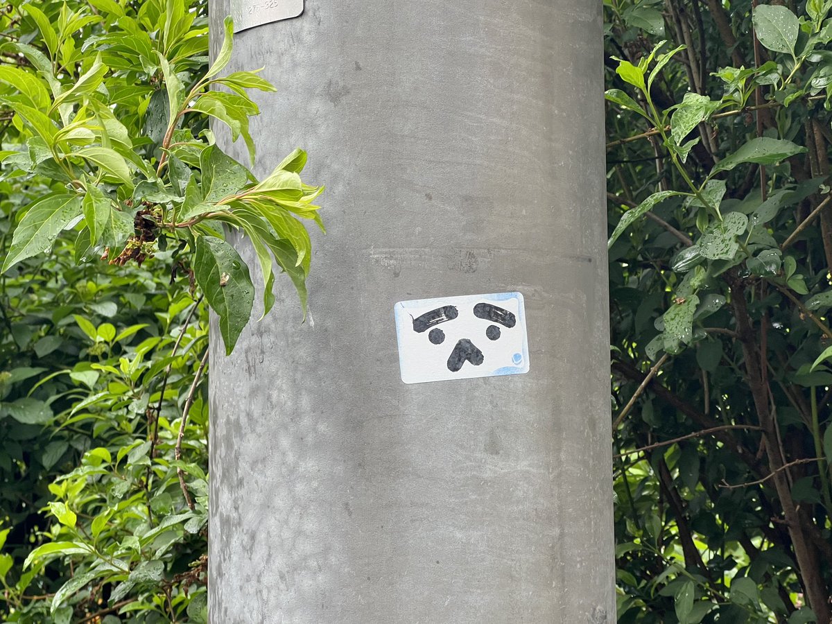 if i was a sticker on a pole