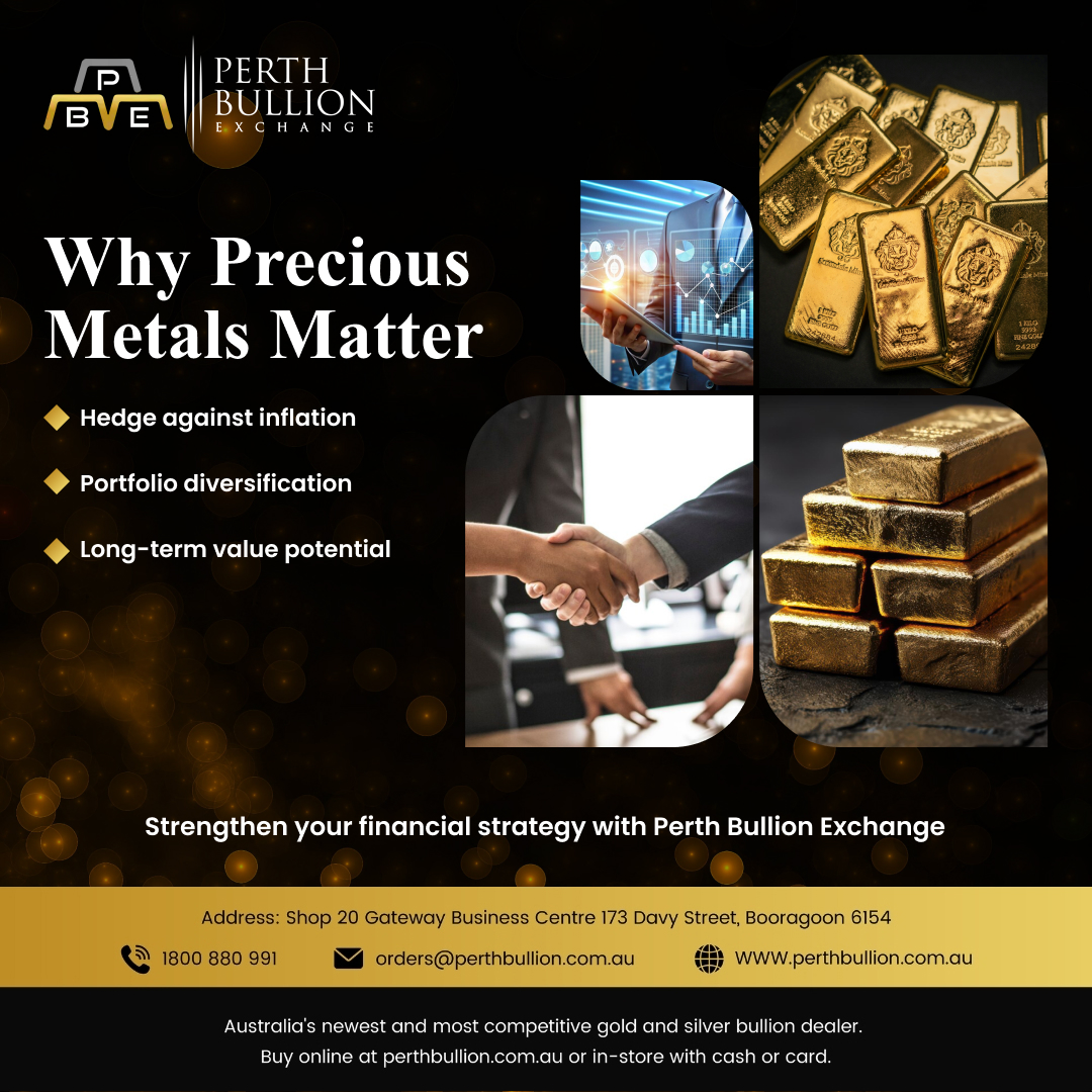 PerthBullion's tweet photo. In uncertain economic conditions, stability becomes a priority.

Perth Bullion Exchange helps you invest with clarity and confidence.

Learn more: https://t.co/ca6qq8LnpR

#PerthBullionExchange #PreciousMetals #GoldBullion #SilverBullion #WealthProtection #EconomicUncertainty https://t.co/pa4xhwSaha