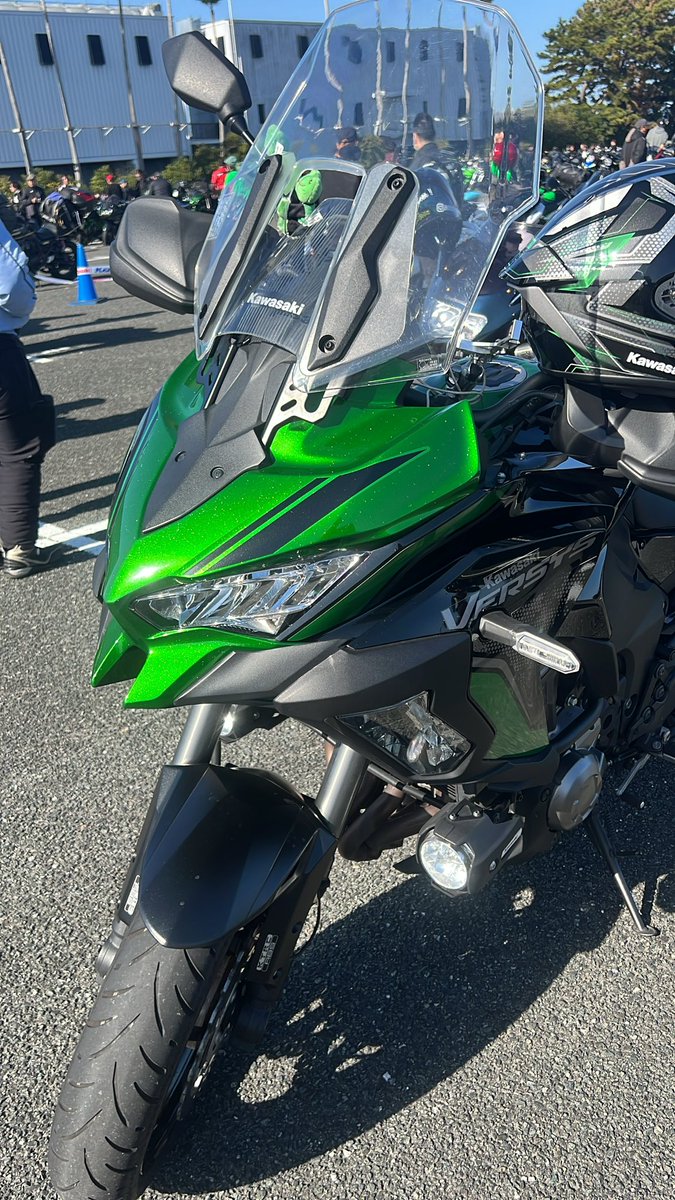 elts0718's tweet photo. #バイクが見切れるくらいドアップのかっこいい画像を貼ってね
#Kawasaki #VERSYS1000SE https://t.co/H43ehJeyLE