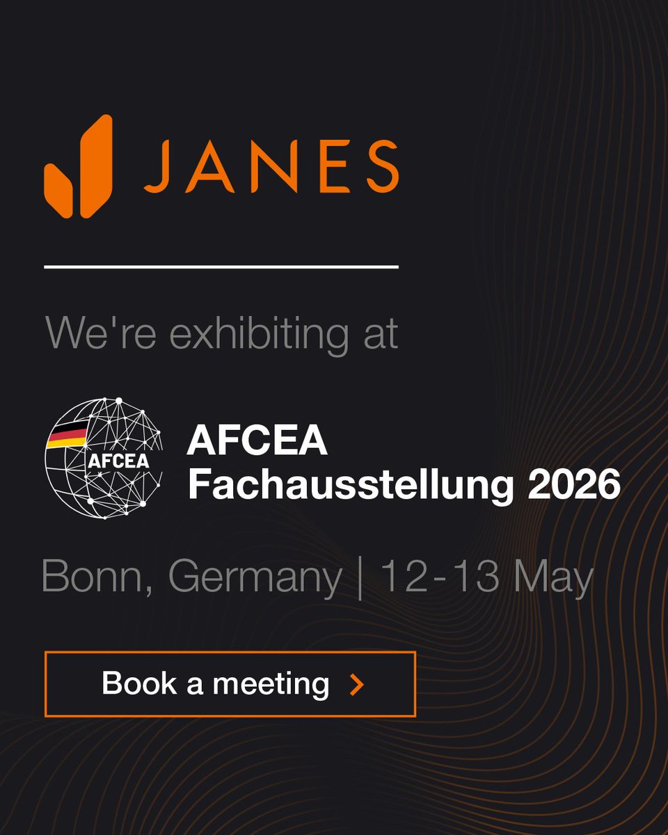 JanesINTEL's tweet photo. 📍 Join Janes at AFCEA Fachausstellung 2026 – Bonn, 12–13 May 
at stand F09. Explore assured OSINT, autonomy workflows, and regional insights incl. Russia/Ukraine &amp; Indo-Pacific. 
👉 Book a meeting: https://t.co/dN6SPkcZNW

#AFCEAFachausstellung #OSINT #DefenceIntelligence #Janes https://t.co/5n5QoE1t4R