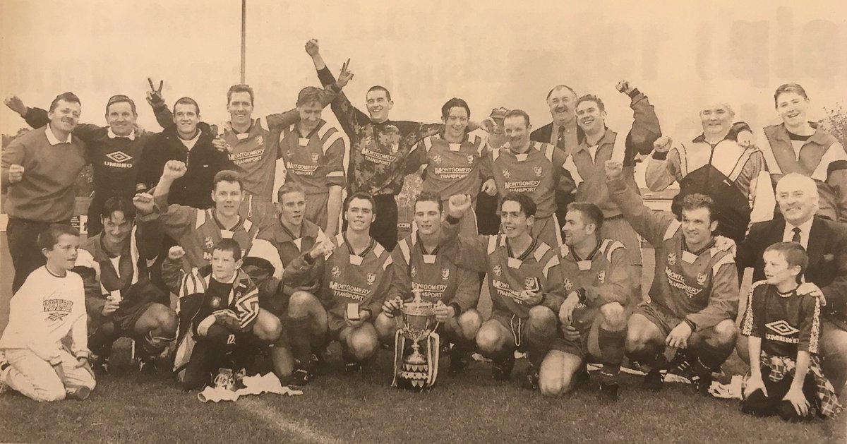 BclarComHistory's tweet photo. A cup we won in 1997, our only senior trophy https://t.co/dvkBxr6MZk