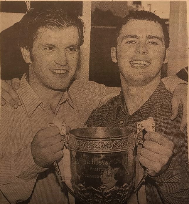 BclarComHistory's tweet photo. A cup we won in 1997, our only senior trophy https://t.co/dvkBxr6MZk