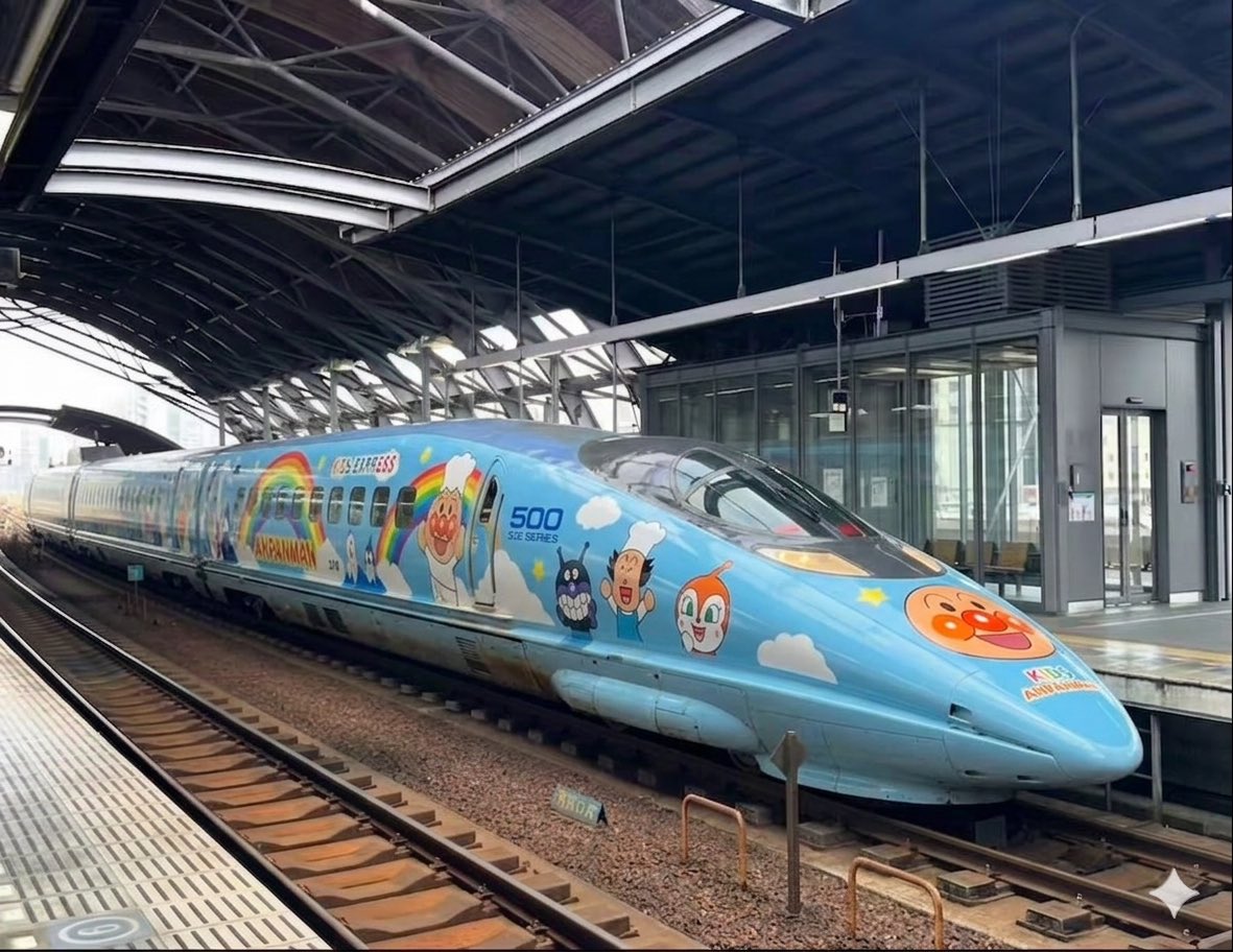 やっぱり新幹線は500系！？
これも良いな🚄