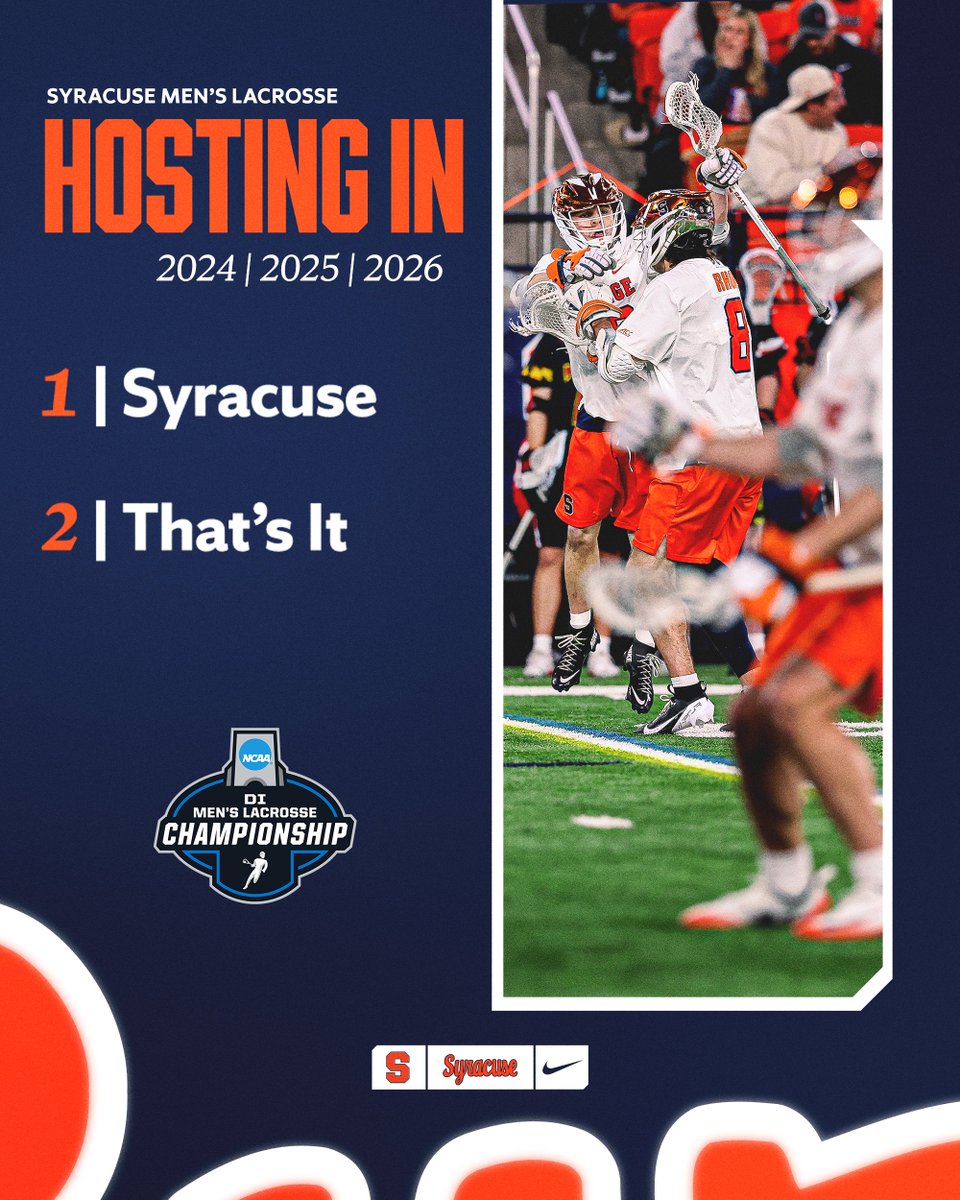 Syracuse Men’s Lacrosse tweet media