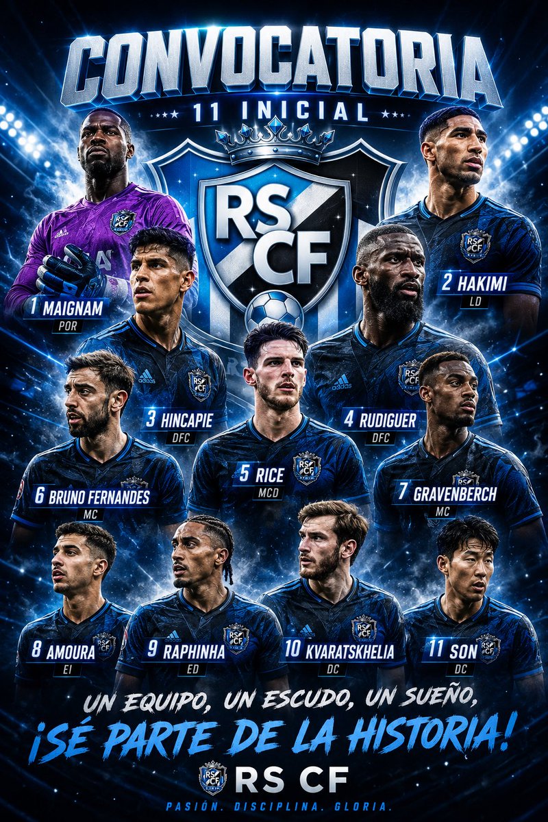 robersauracf's tweet photo. Nuestro 11 para el encuentro de hoy⚽️ https://t.co/eBud5TlWeQ