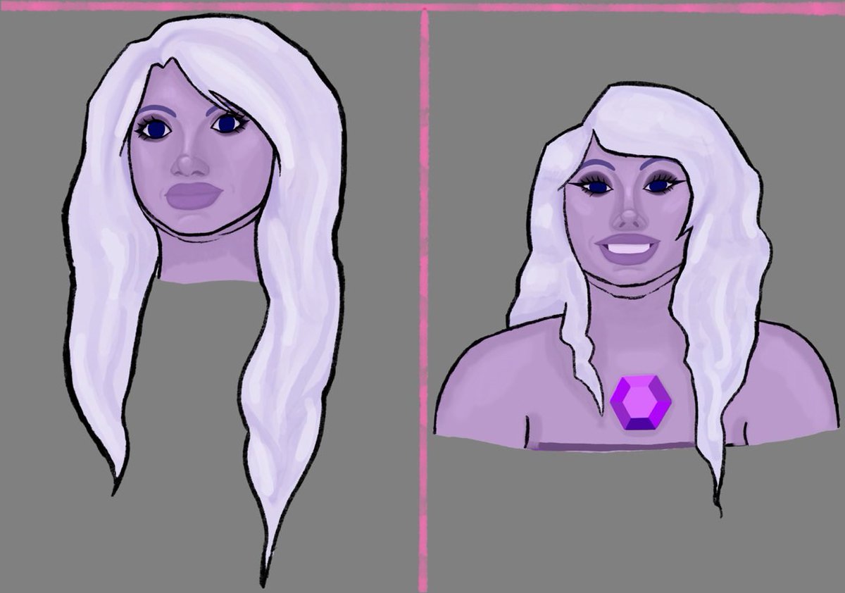 cafeetchaos's tweet photo. Amethyst from Steven Universe.
Some of these are duplicates for spacing sake https://t.co/3IGFokWtcy