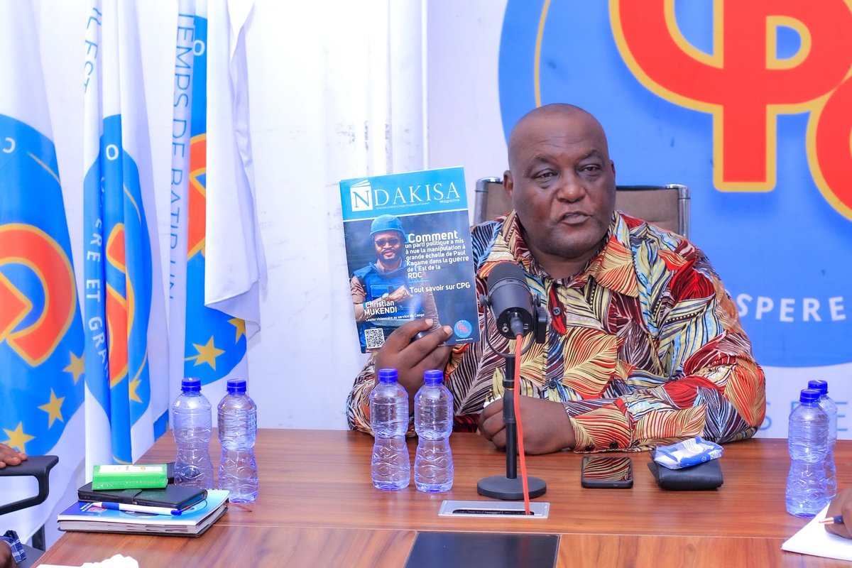 cpgrdc's tweet photo. 🚨 Rentrée politique 🔥🔥🔥 
👉 Gilles Biamoko mobilise les ambassadeurs membres  
📌 Constitution, agression rwandaise, projet de société, conférence du 30 juin, restructuration AACPG    

#CPGRDC #Politique #RDC https://t.co/9LV7D3n8s3