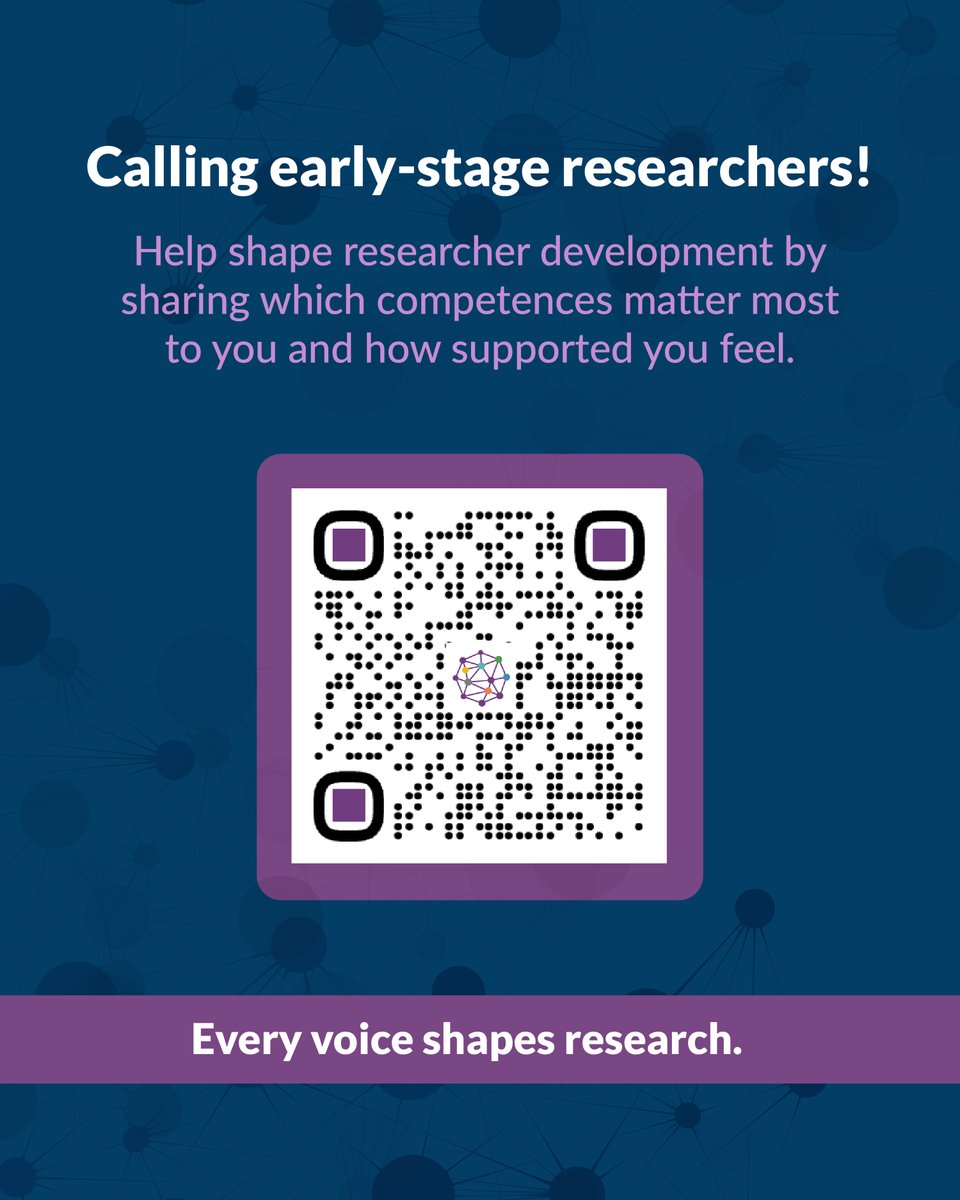 smartresearchEU's tweet photo. Are you a researcher or a mentor? We want your experience. Which skills matter, and are they really supported?

👩‍🔬 Survey for Early-Stage Researchers:
 🔗 https://t.co/isDqbqgs5T
👨‍🏫 Survey for Mentors &amp; Supervisors:
 🔗 https://t.co/jGUtzoSKDi https://t.co/xY0AdZ9EHA