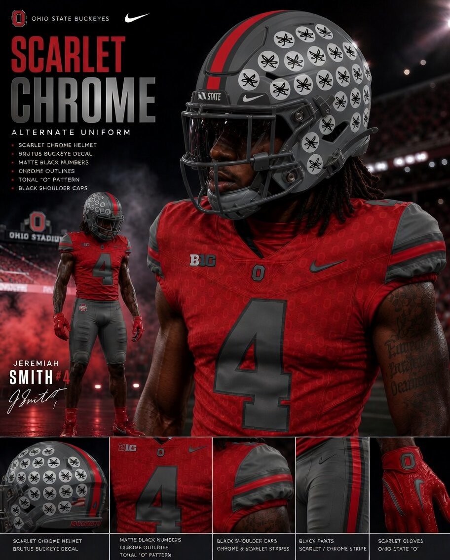 419s_NINO's tweet photo. @RMGBuckeye4Life I might endorse something closer to this....brutus on the helmet is a huge no. https://t.co/DzFnGVcSKZ