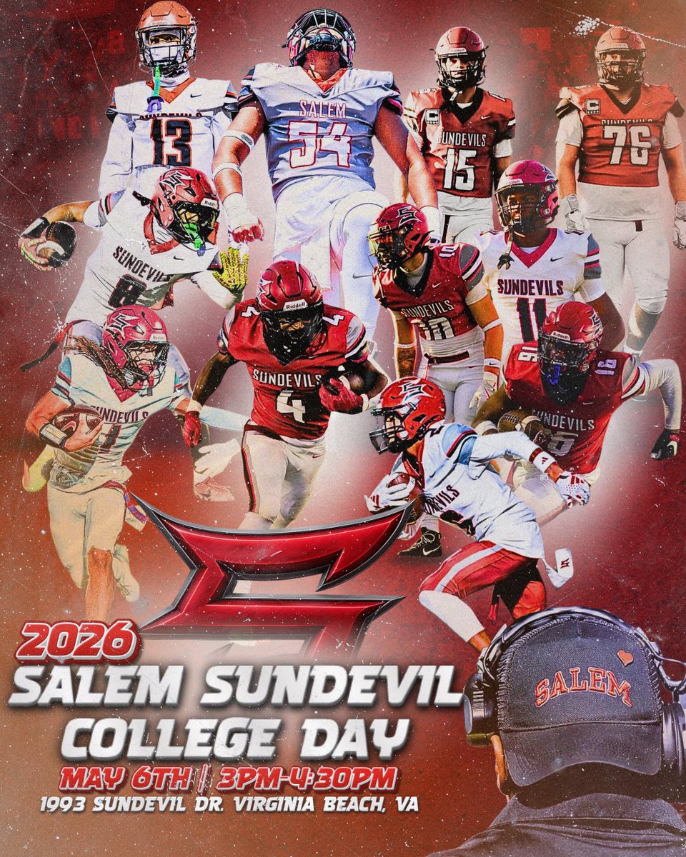 VBSalemFootball's tweet photo. Today is the Day! 👹🏈🔥💯 https://t.co/XKOIEJlRTj