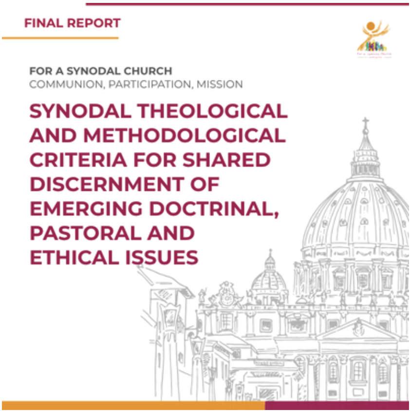 dianemontagna's tweet photo. JUST IN: On Tuesday, the Vatican published the Final Report of the Synod on Synodality’s study group on “controversial doctrinal, pastoral & ethical questions,” prominently featuring two anonymous testimonies from openly homosexual men in “same-sex marriages.”

The decision was immediately praised by Fr. James Martin, SJ, as “a significant step forward in the Church’s relationship with the LGBTQ community.”

What neither the Vatican nor Fr. Martin has acknowledged, however, is that one of the testimonies appears to have been written by the man featured in a Dec. 2023 New York Times article receiving a blessing with his same-sex partner from the same Jesuit priest, just one day after the publication of Fiducia Supplicans.

Has the Vatican’s Synod Secretariat Become Fr. James Martin’s PR Arm?  Read the article here: https://t.co/QApNs0wAyS