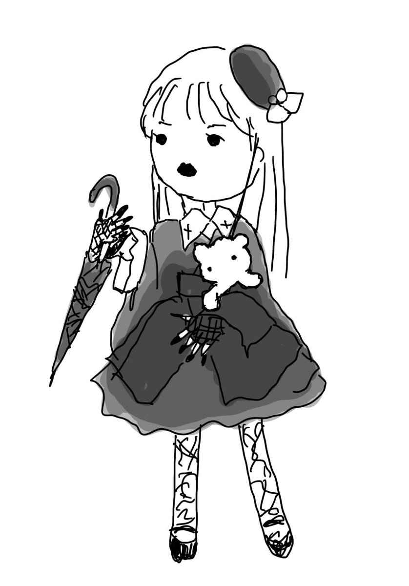 uchudo_morico's tweet photo. 和ドール ゴスロリコーデ
ラフスケッチ

#和ドール #wadoll #ラフスケッチ https://t.co/LGy5XAp3sD