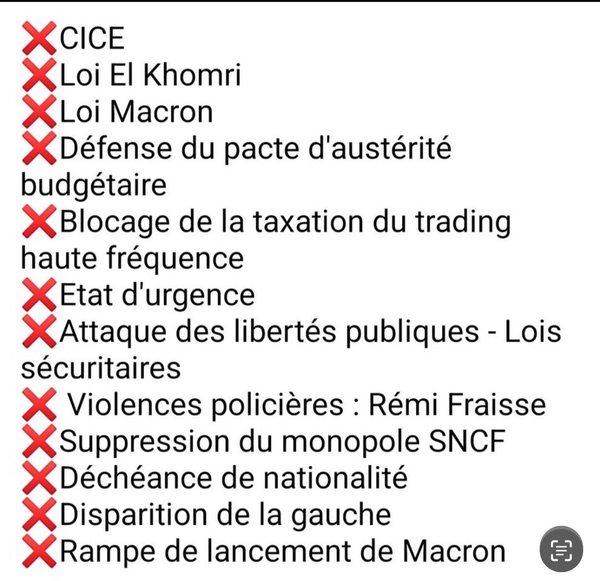 🔔Quand ils ne sont pas là pour parler de Mélenchon, le PS  parle de Jaurès, Blum etc …
Je vais juste rappeler des petites choses qu’on n’oubliera JAMAIS sur le dernier mandat PS