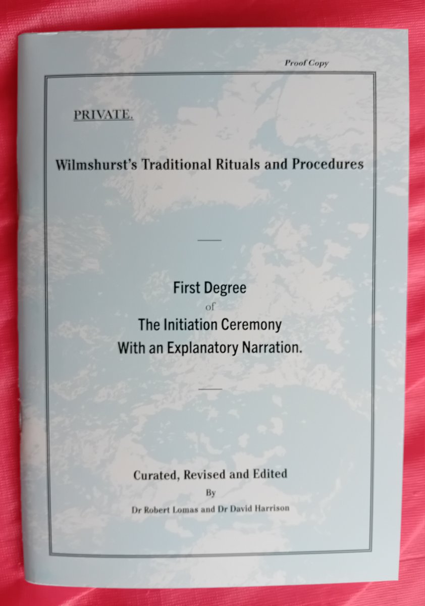 DrDavidHarrison's tweet photo. drdavidharrison

The latest in the series of the Wilmshurst rituals will be available in a few weeks. This is the 1st degree with a narrative by Wilmshurst. If anyone wants to order a signed copy, drop me a message. #Freemasonry #esoteric #ritual https://t.co/6r6a7xG6R6