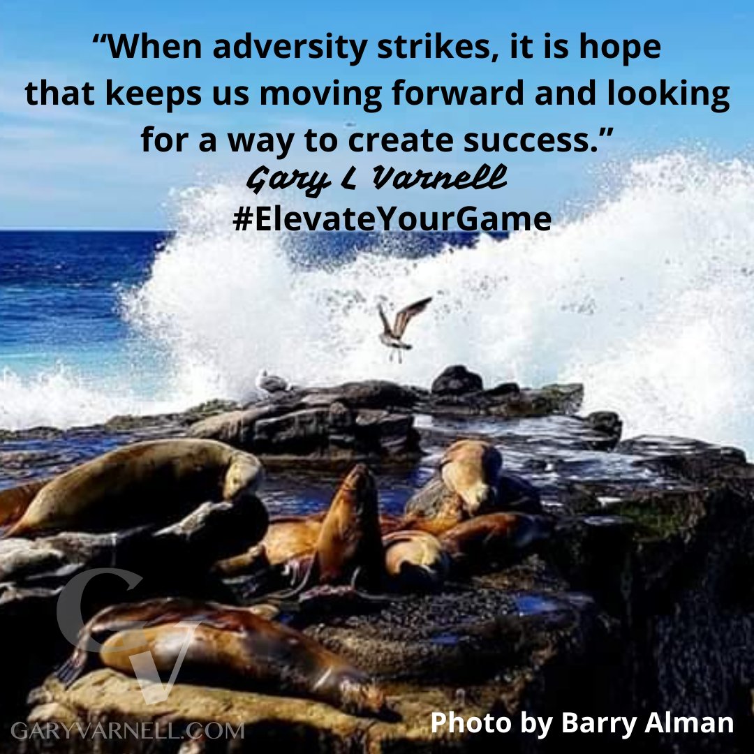 garylvarnell's tweet photo. Wednesday, May 6th, thoughts & quote! Hope and belief are necessary to push past the adversities of life. Hope & belief keeps us focused & looking forward to where we want to go in life. Believe it first, then you’ll see it happening in your reality. #ElevateYourGame; #KATN https://t.co/W3IGyXM3MW