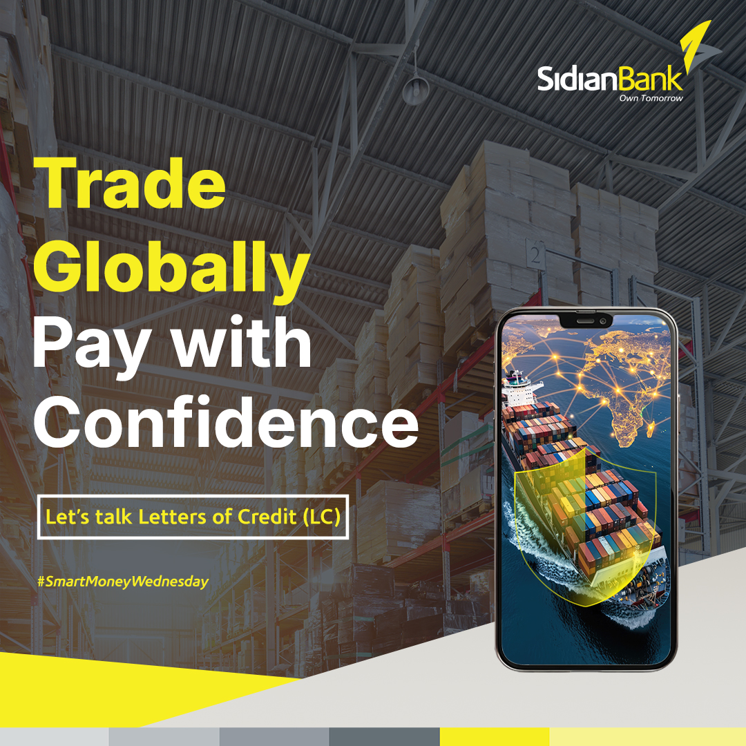 SidianBank's tweet photo. Ready to take your business global without the risk? 🌍🤝
This #SmartMoneyWednesday, let’s talk about the Letter of Credit (LC)—the ultimate tool for international trade.
Get yourself a bank-backed guarantee that ensures your supplier gets paid only when they meet your specific terms and provide the right documents.
Why it’s a power move:
✅ Cash Flow: Keep your money working for you until the goods are ready.
✅ Total Control: You only pay when documents are verified.
✅ Global Trust: Become a preferred partner for top-tier global suppliers.
Have you used an LC to scale your business? Tell us below! 👇
#SmartMoneyWednesday #GlobalTrade #TradeFinance #SidianBank