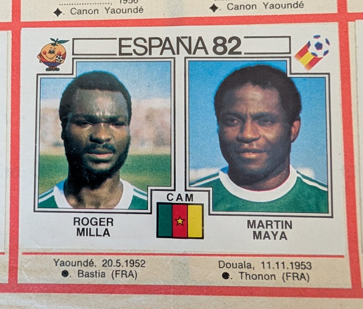 DPastis's tweet photo. @Scipionista Le fabuleux Espana 82 avec son affiche réalisée par Miro (excusez du peu), ses stades ouverts et les équipes d'Afrique ou d'Océanie aux vignettes doublées (comme pour la D2 dans Les panini du championnat français) https://t.co/IeeSafIhv9