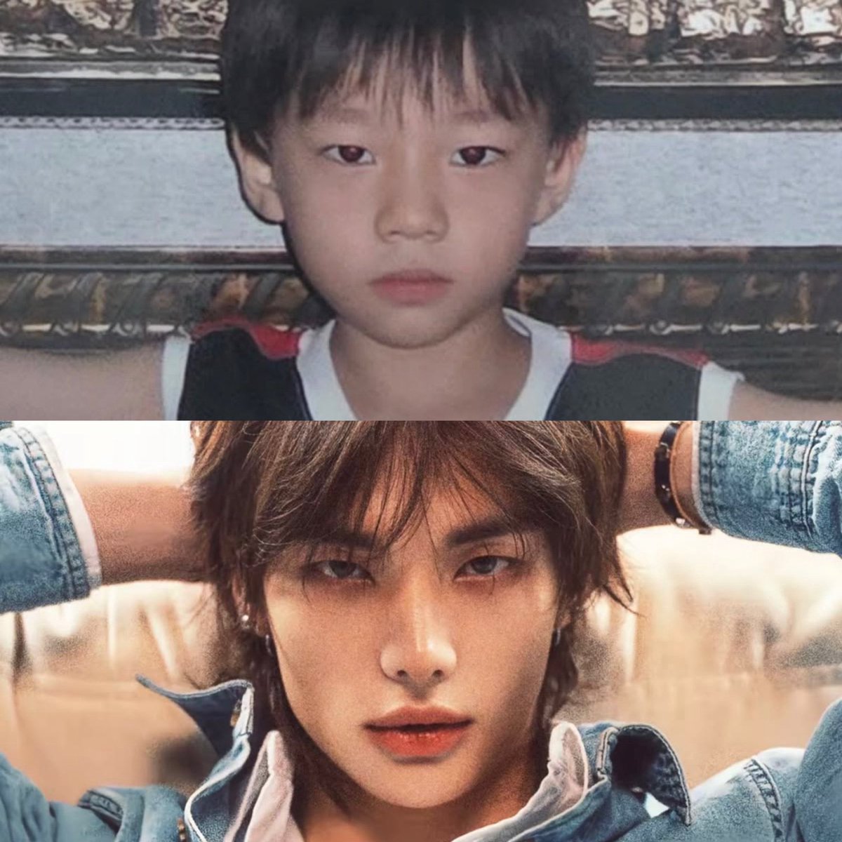 야 너 잘생겼다 21년 후에 게스모델해라 (5세추정