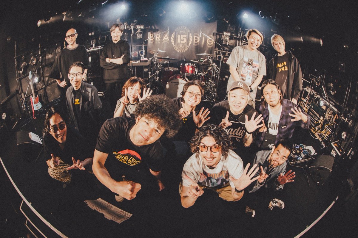 BRADIO_official's tweet photo. 【Back To The 2010-2017】

- Day 2 -

Thank You Shibuya Funky Party People!!

15周年すべてのイベントが終了しました🕺🏿✨
最高のチームでお届けいたしました！

16年目のBRADIOもどうぞよろしくお願いします！！

photo by umihayato

#BRADIO15th https://t.co/cfSBC1Wtc9