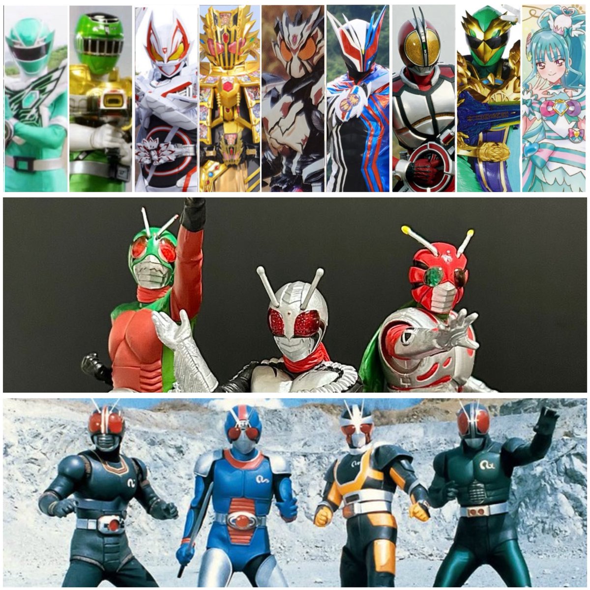 仮面ライダー) (ノクス)スカイライダーは空を飛ぶライダー スーパー1は