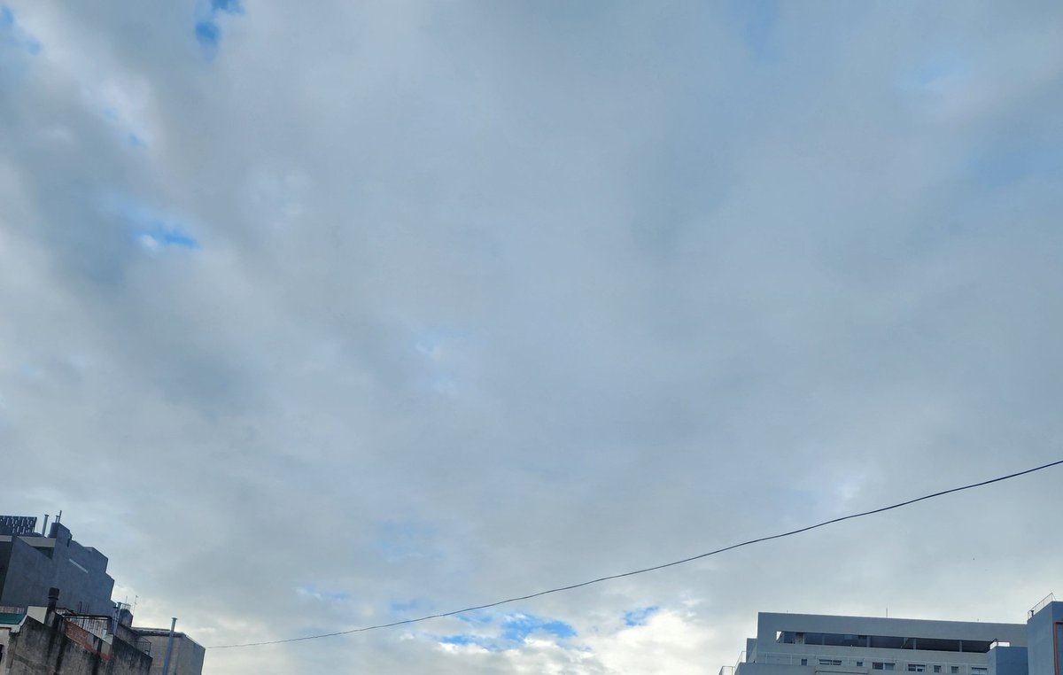 Buen día para todos. Menos para los que se burlan de los más débiles y los que acusan a otros sin prueba alguna ¿Llueve o no llueve?