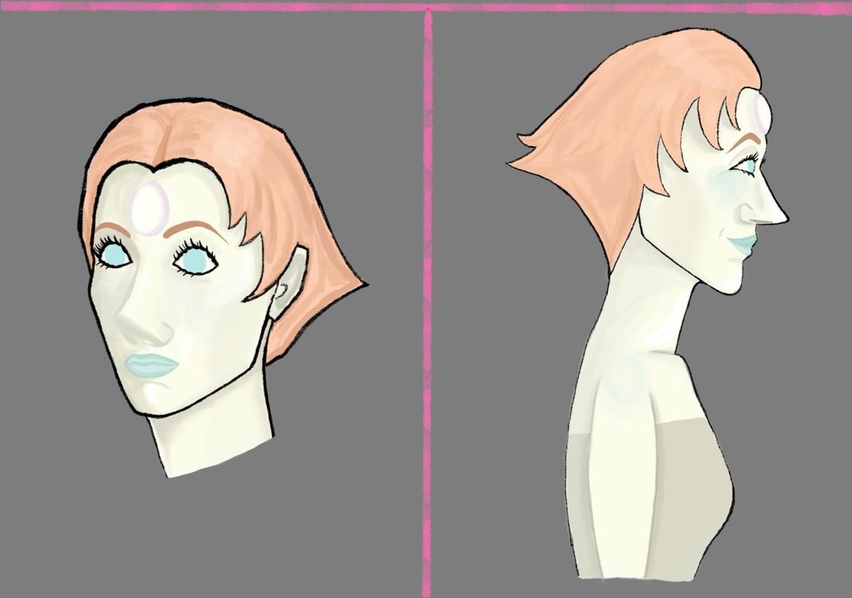 cafeetchaos's tweet photo. Trying to get a canon Pearl nose to be anatomically correct was impossible so I gave up https://t.co/HQUbZKnpu2