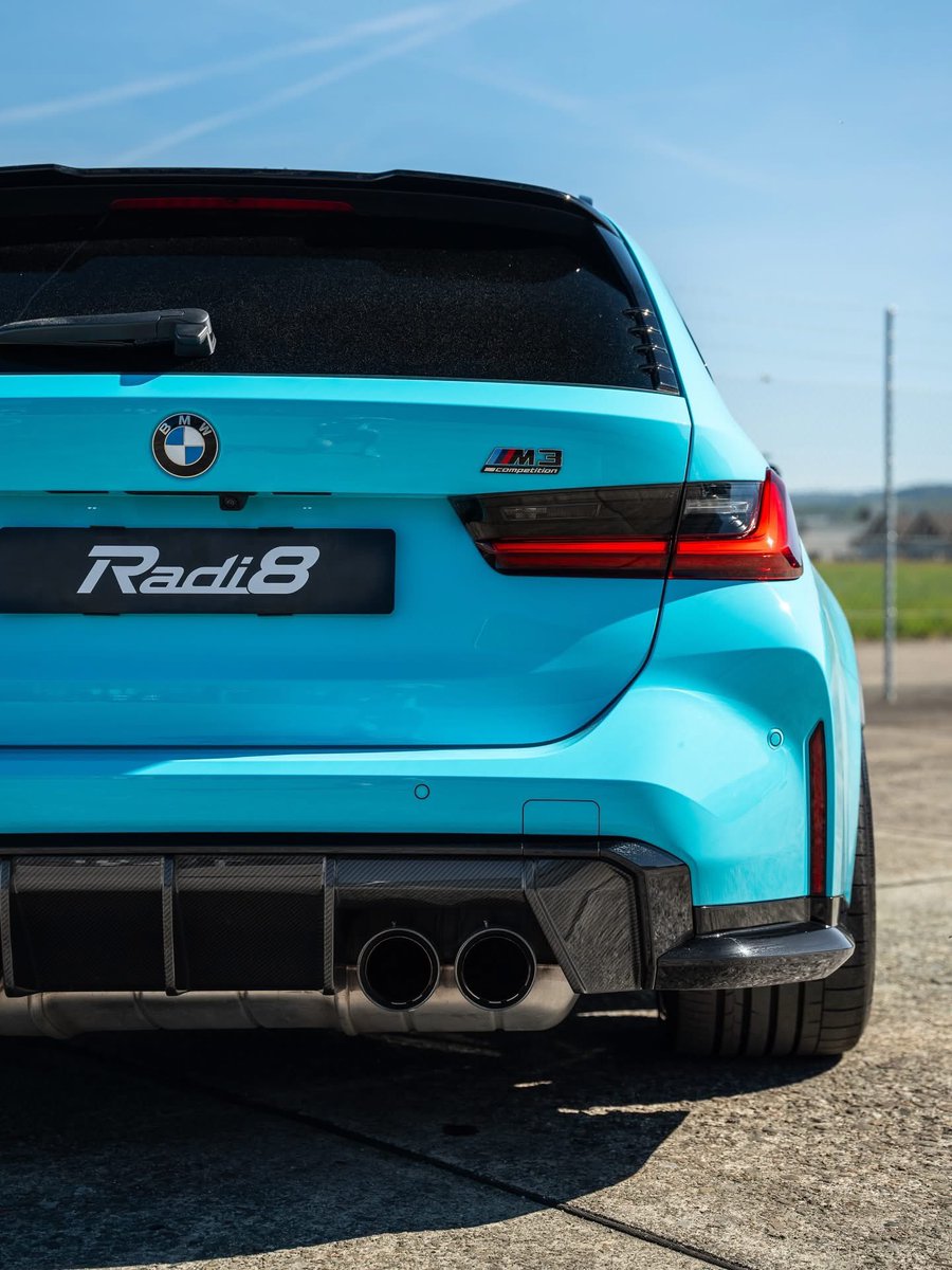 CarCultureCC's tweet photo. BMW M3 Touring in Borusan Turkish Blue 🩵 https://t.co/aNLFcgdgrJ
