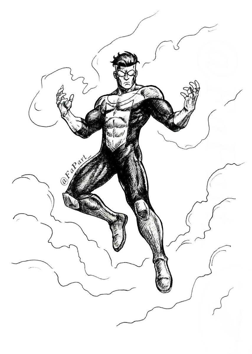 FaPart_'s tweet photo. Here's my latest drawing of Mark Grayson from Invincible! 🦸🏻‍♂️
I recently started watching the show, and I'm already caught up on Season 3 — I'm absolutely loving it. 

Have you watched the new season yet? Let me know your thoughts down below!

#Invincible #artmoots #fanart https://t.co/mcezCZ3o96