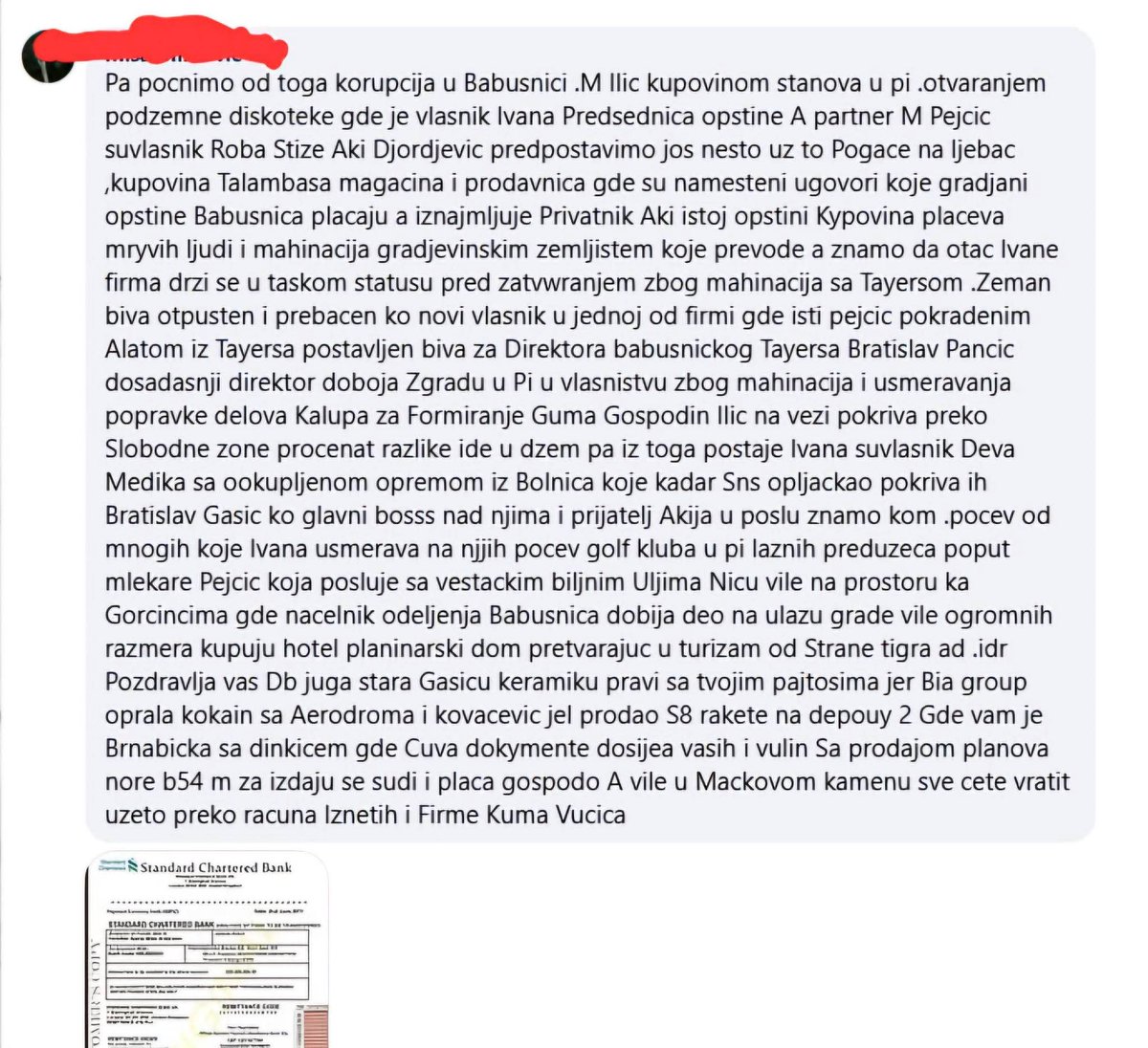 Šta kažu nekadašnji pripadnici RDB i SDB?
Inače, M.Pejčić i Aleksandar Đorđević - Aki, iz teksta, me proganjaju od 2019. 
Još dok sam bio uzbunjivač u Tigru je to počelo. Po Gašićevom nalogu.