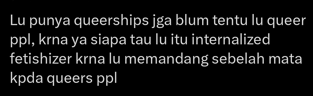 Just what I told di acc sebelah-
