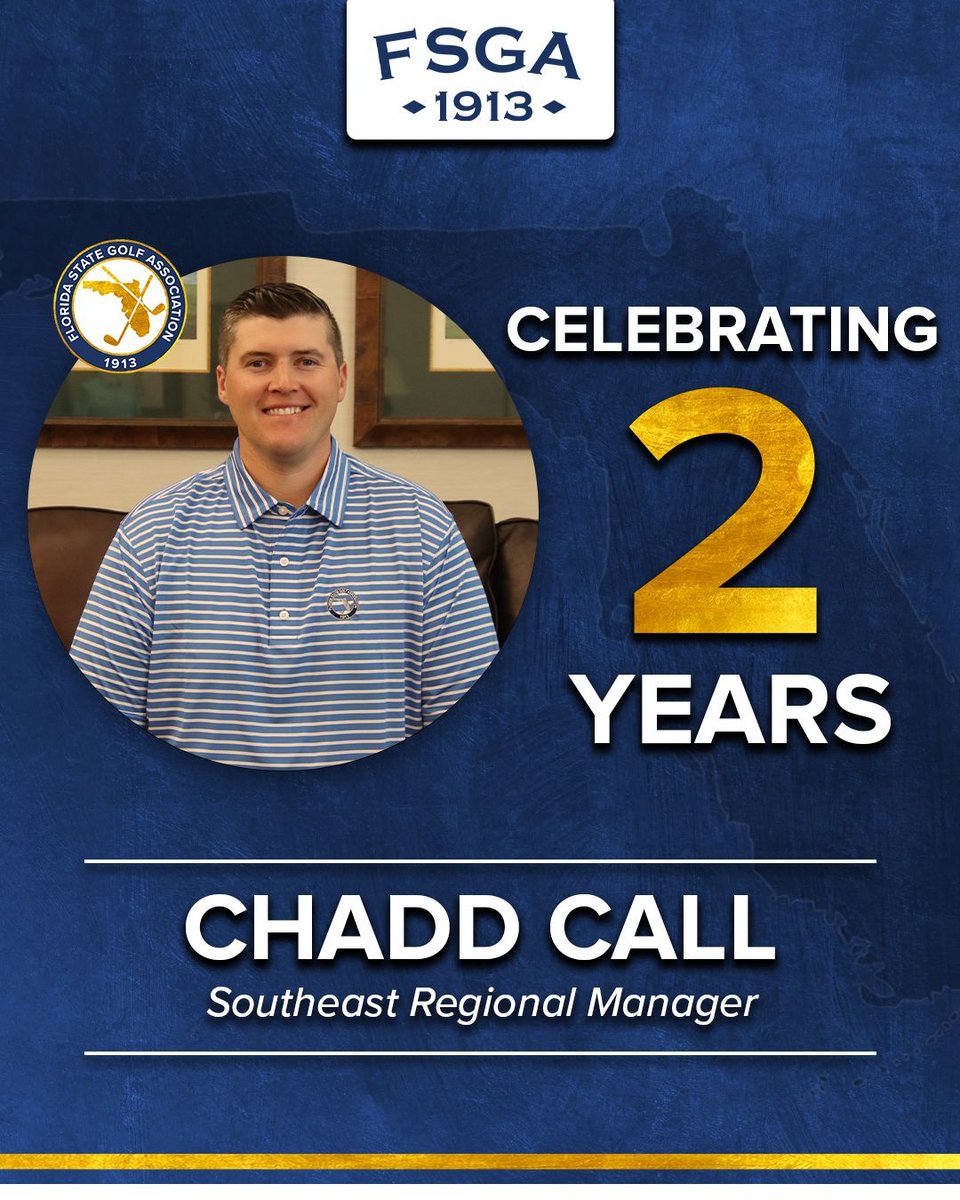 Celebrating 2 years of Danielle and Chadd!👏 

Chadd keeps everything running smoothly in the Southeast, overseeing One-Days, Championships, Qualifiers, and more, all while holding it down as a Class A PGA Professional.

And Danielle… well, conveniently the one writing this.