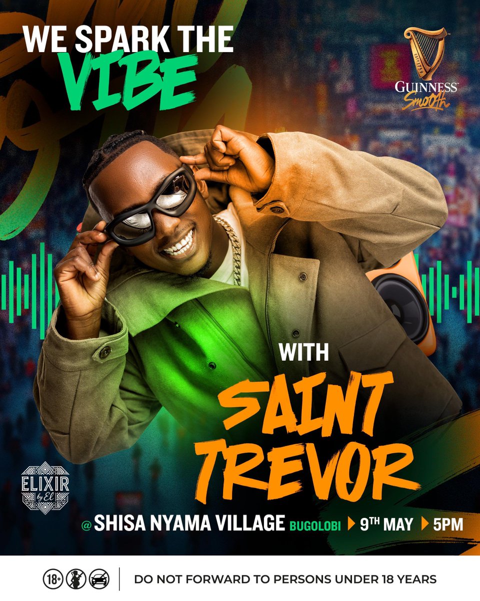 shisavillage's tweet photo. We are going hard this Saturday with @elixirby_el and @guinness_africa 🥳🔥 https://t.co/d70Im6wrg1