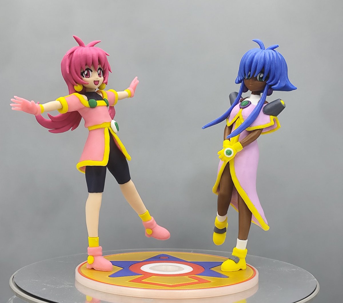 ラムネ40 VS騎士ラムネ&40炎よりパフェとカカオをFDM3Dプリンターで